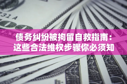北京债务纠纷被拘留自救指南：这些合法维权步骤你必须知道！