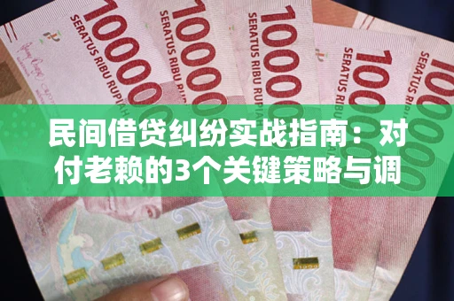北京民间借贷纠纷实战指南：对付老赖的3个关键策略与调解盲区解析