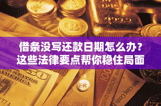 北京借条没写还款日期怎么办？这些法律要点帮你稳住局面