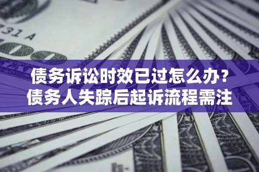 北京债务诉讼时效已过怎么办？债务人失踪后起诉流程需注意什么？