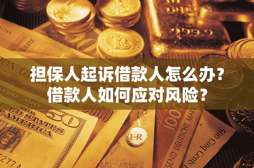 北京担保人起诉借款人怎么办？借款人如何应对风险？