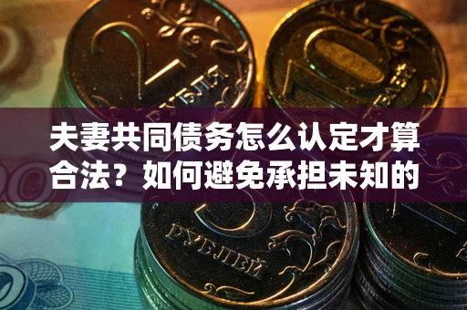 北京夫妻共同债务怎么认定才算合法？如何避免承担未知的债务风险？